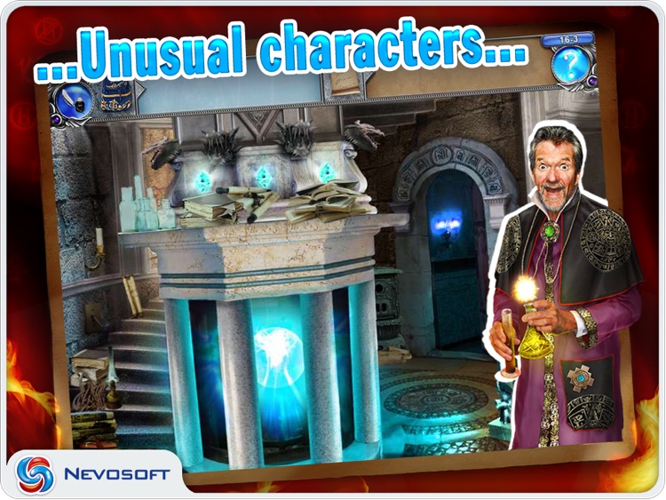 Magic Academy 2 HD Lite: hidden object castle quest screenshot-3