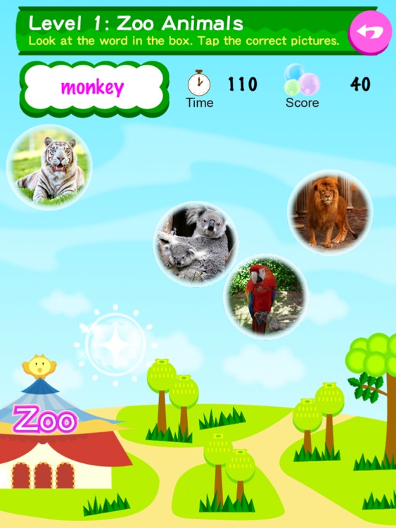 Vocabulary Catcher 2 - Zoo Animals, Farm Animals and Sea Animals