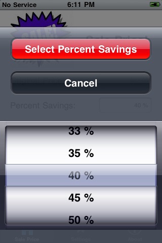Sale Price! screenshot
