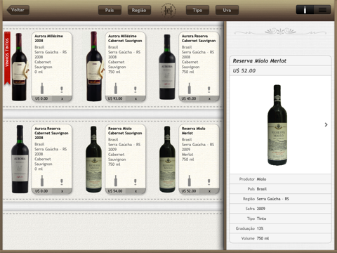 Grandes Vinhos screenshot 4