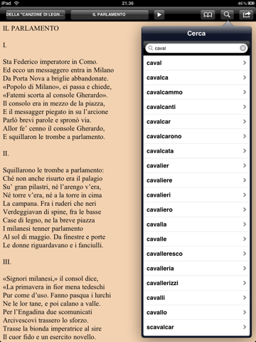 Carducci: Opere (iPad version) screenshot 3