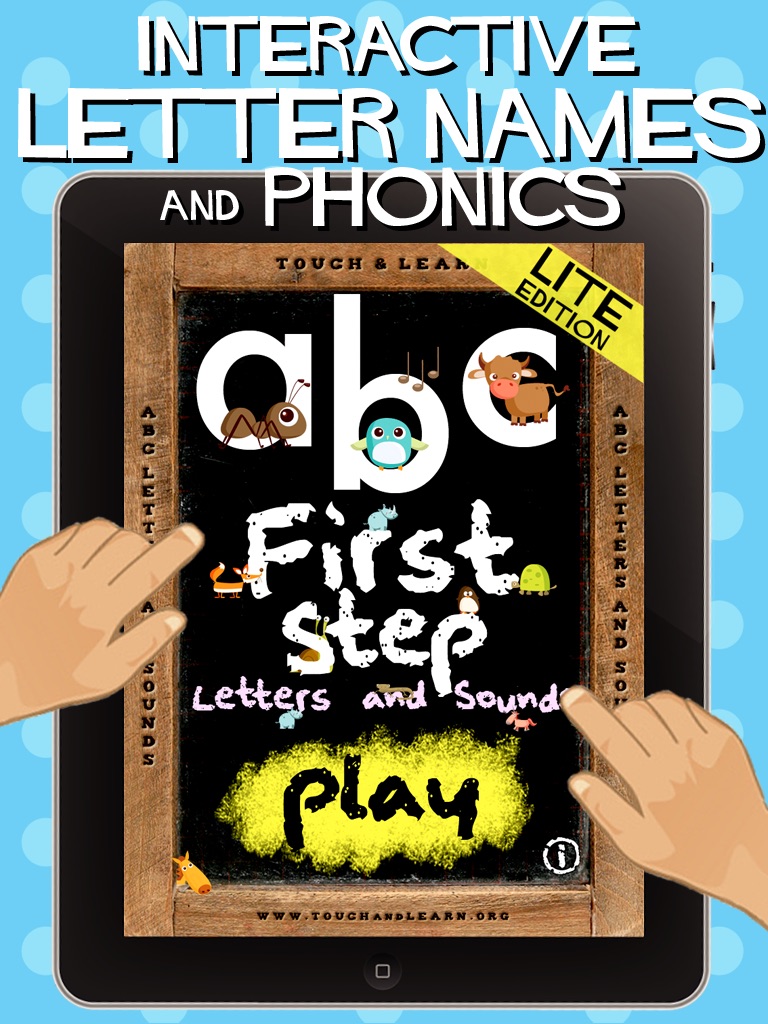 abc First Step Lite - Letters and Sounds for iPad screenshot 2