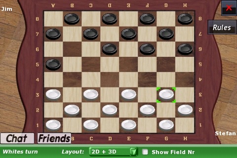 Checkers Online Lite screenshot 2