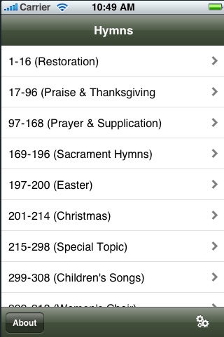 LDS Hymns App
