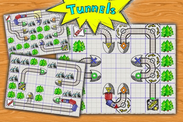 Doodle Train - Railroad Puzzler(圖4)-速報App