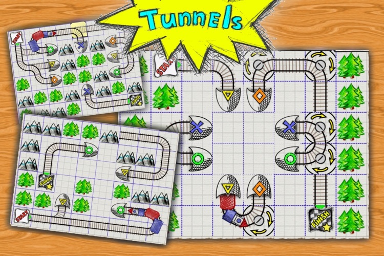 Doodle Train - Railroad Puzzler screenshot-3