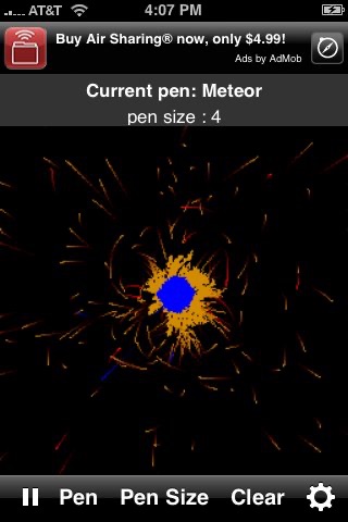 Meteors Lite (Falling Sand Game) screenshot 4