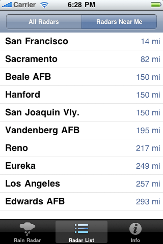 Rain Radar USA screenshot 2