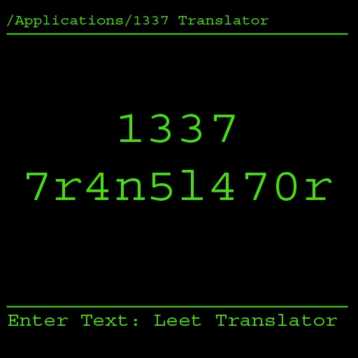 1337 Translator