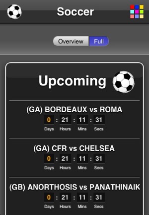 Soccer WebApp