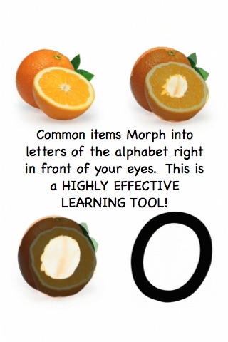 Funny Flash Cards - Morphing Alphabet Lite