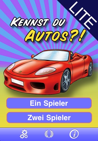 Kids' Quiz – Cars LITE