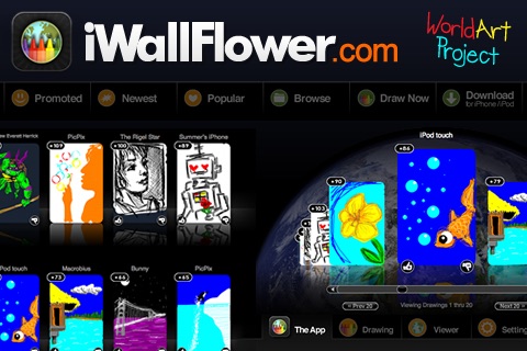 iWallFlower HD - World Art Project - Participate! screenshot-3