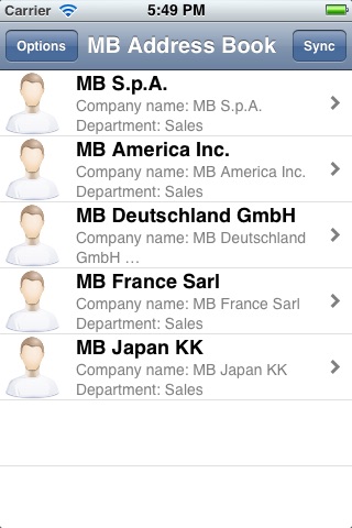 MB Address Book