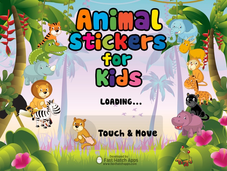 Animal Stickers for Kids