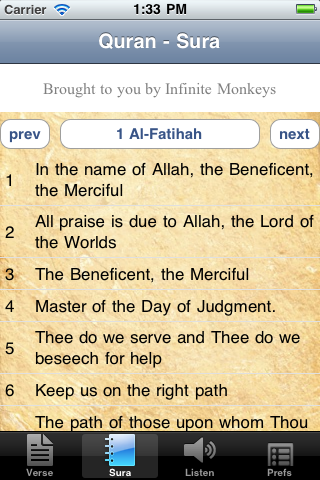 Daily Quran screenshot 2