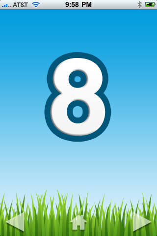 Number Peek Lite - A Free Counting Game For Kids screenshot 3