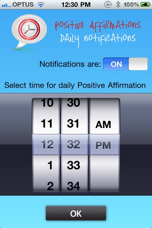 Positive Affirmations Daily Notifications