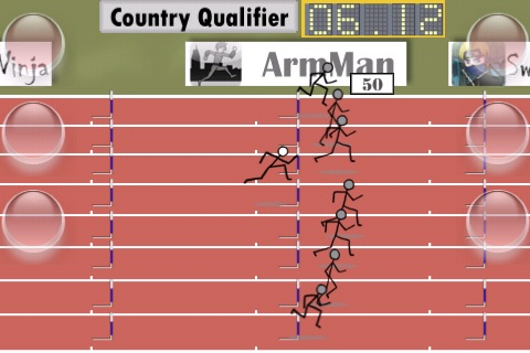 Cartoon Sprint Lite2: Added Hurdles