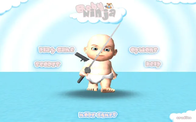 Baby Ninja, game for IOS