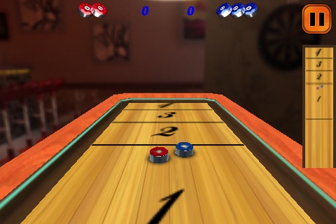 3D Shuffle Board Bowling screenshot-3