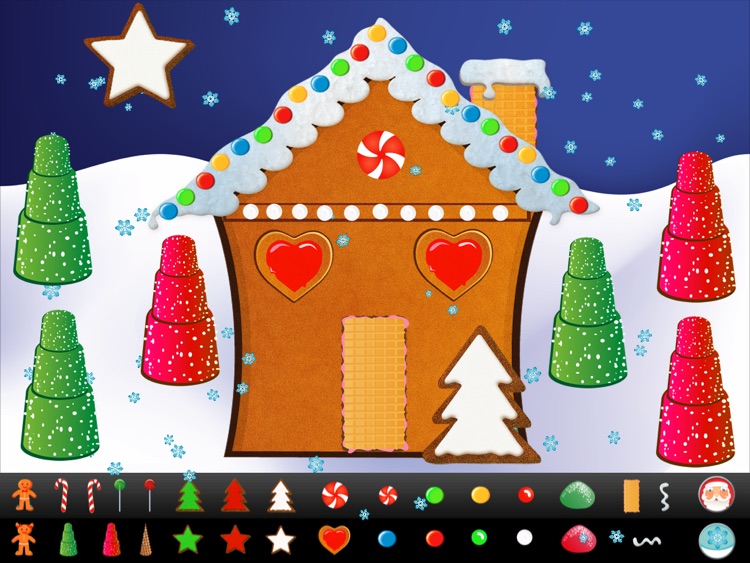 Gingerbread House Maker HD screenshot-3