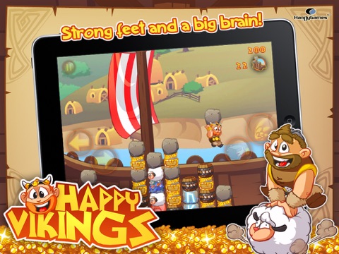 Скриншот из Happy Vikings