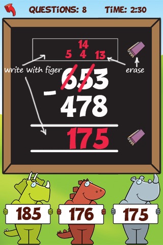 A Math Regrouping App: Addition and Subtraction FREE screenshot-4