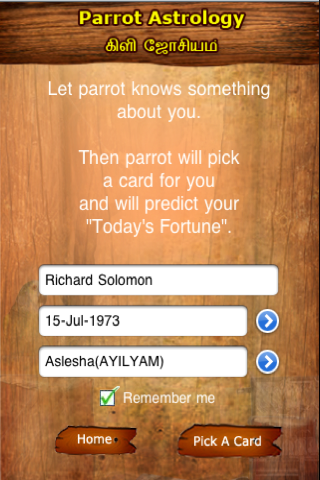Parrot Astrology screenshot 3
