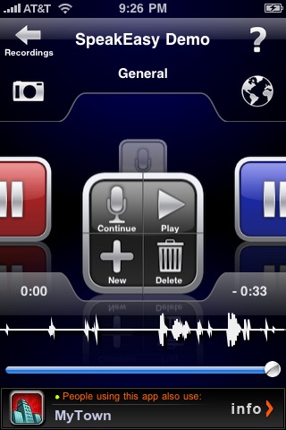SpeakEasy Voice Recorder Lite screenshot-2