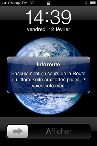Inforoute La Réunion screenshot 2