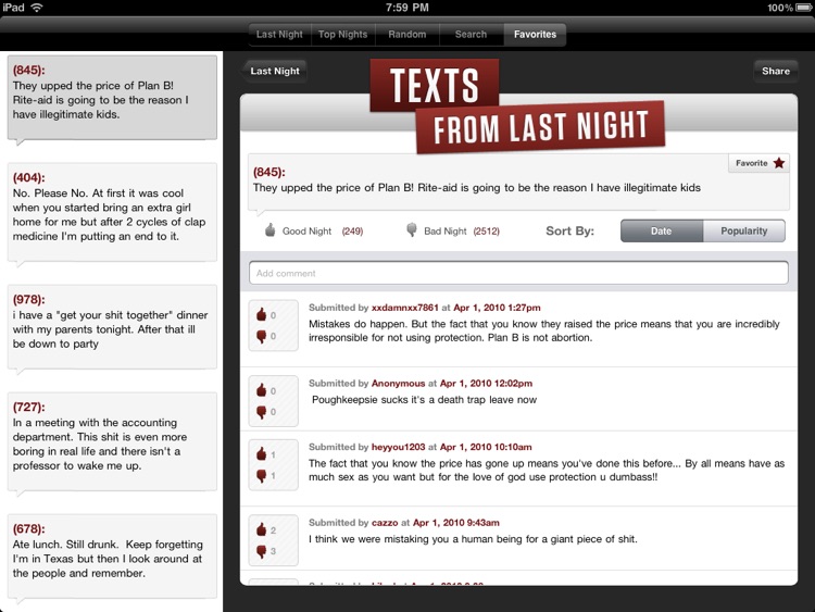 TFLN - iPad Edition