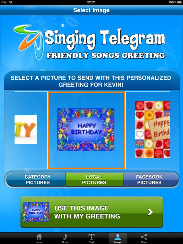 Singing Telegram- HD(圖3)-速報App