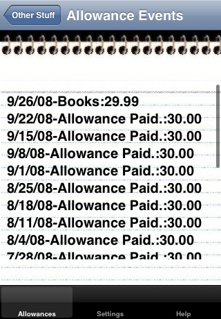 AllowMe - Allowance Assistant screenshot-4