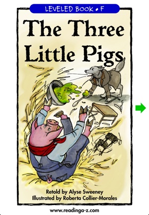 The Three Little Pigs - LAZ Reader [Leve