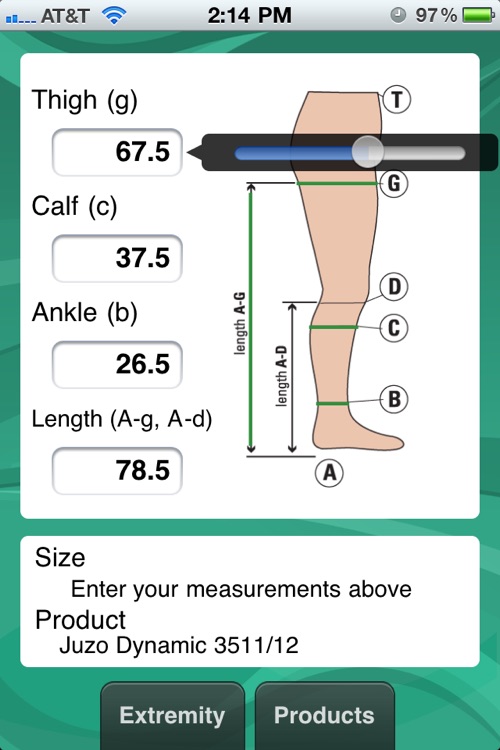 Juzo Sizing App Free