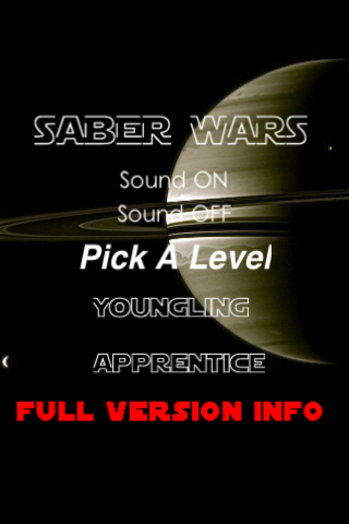 Saber Wars Lite screenshot 3