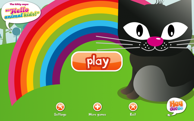 Heydooda! The kitty says: Hello animal kids(圖1)-速報App