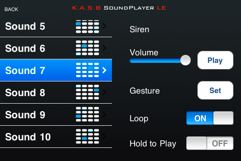 KASB Sound Player LE: Guns Planes Explosions screenshot 3