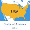 States of USA with Voice Recording by Tidles