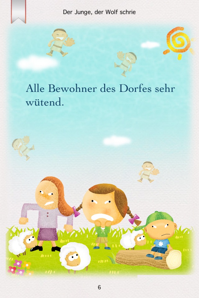 The Boy who Cried Wolf - Interactive Storybook screenshot 2