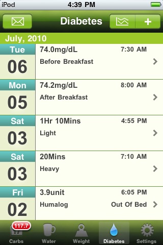 Carb Master - Daily Carbohydrate Tracker screenshot-4