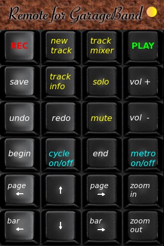 Remote for GarageBand