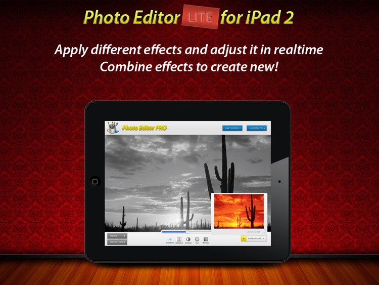 Photo Editor Lite for iPad 2