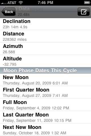 Clever Moon and Sun Calculator