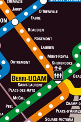 Montreal Metro Map