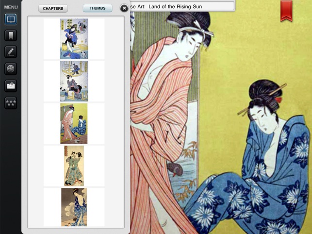 Japanese Traditional Art Gallery for iPad Lite(圖2)-速報App