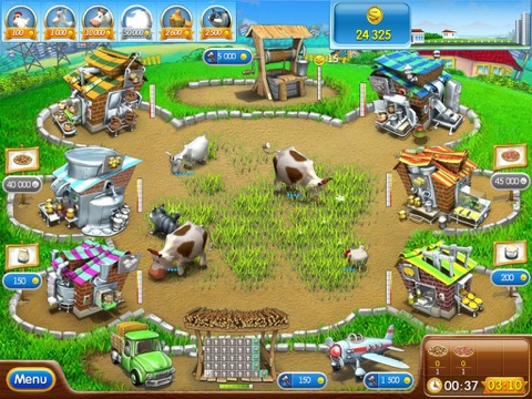 Screenshot #5 pour Farm Frenzy 2: Pizza Party HD