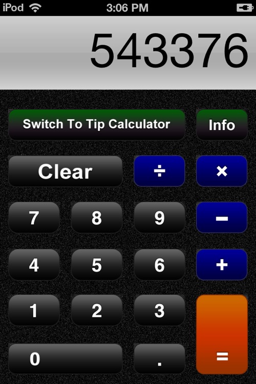 2-in-one: Calculator and Tip Calculator