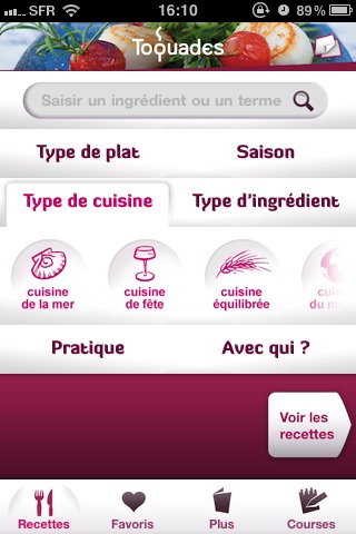 Toquades -  Plus de 250 recettes pour les toqués de cuisine